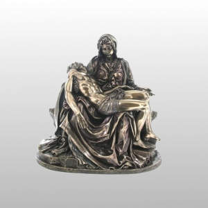 FIGURA MICHAŁ ANIOŁ PIETA 26x26 CM