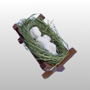 DZIECIĄTKO W ŻŁÓBKU BIAŁE D2