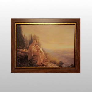 OBRAZ 30/40 - LIMIT - RAMKA BRĄZ GŁADKA + DODATKOWA LISTWA ZŁ.