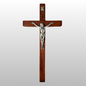 KRZYŻ 20cm ZWYKŁY PROSTY CIEMNY