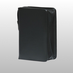 ETUI NA BREWIARZ, SKÓRA, ŚREDNIE T. III - IV i WYD.SKRÓCONE, CZARNE