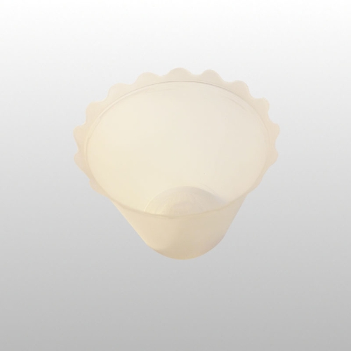 LAMPION PLASTIKOWY FALE PRZEŹROCZYSTY