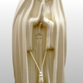 FIGURA MATKA BOŻA FATIMSKA BIAŁA/ECRU 105 cm 1038/R
