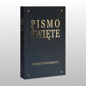 PISMO ŚWIĘTE NOWEGO TESTAMENTU DE LUXE. GRAFIT