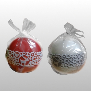 ŚWIECA XMAS FASHION KULA 100