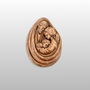 ŚWIĘTA RODZINA (OWALNA, FALA) 22x31cm