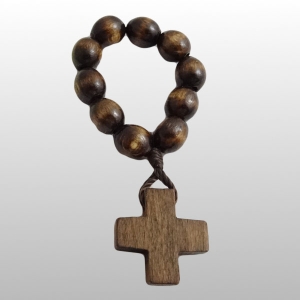 RÓŻANIEC SZNUREK 10 BRĄZ