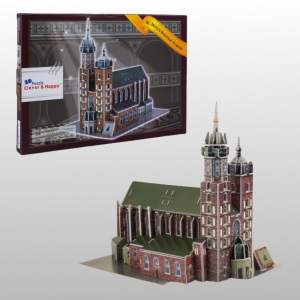 PUZZLE 3D - KOŚCIÓŁ MARIACKI W KRAKOWIE