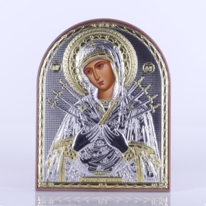 IKONA MB SIEDMIU BOLEŚCI OWAL 12 x 15,5 CM