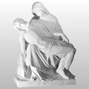 PIETA 100CM BIAŁY (190)