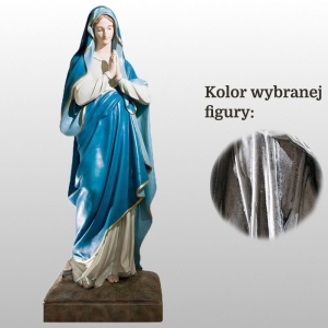 MATKA BOŻA NIEPOKALANA 150CM SREBRNY (404)