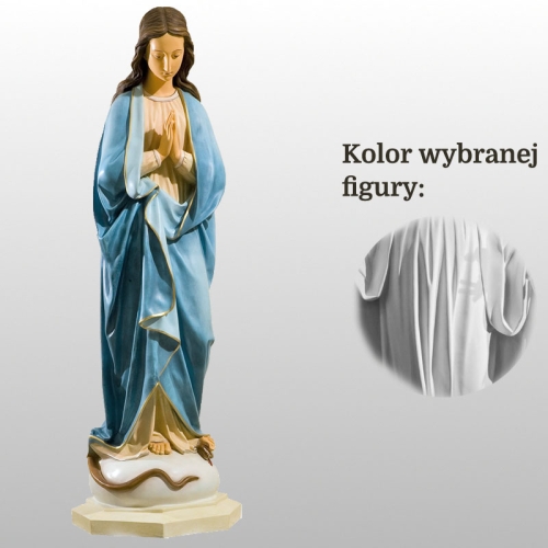 MATKA BOŻA NIEPOKALANA 110CM BIAŁY (407)