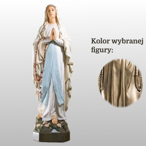 MATKA BOŻA LOURDES 160CM ZŁOTY (500)
