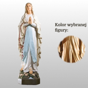 MATKA BOŻA LOURDES 160CM WŁOSKIE ZŁOTO (500)