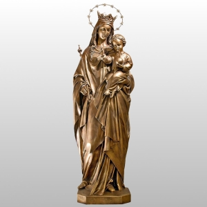 MATKA BOŻA KRÓLOWA ŚWIATA 140CM ZŁOTY (600)