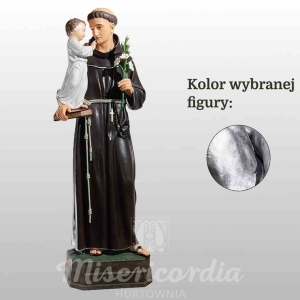ŚW. ANTONI 150CM SREBRNY (699)