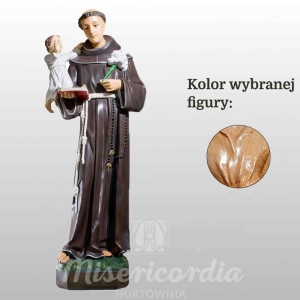 ŚW. ANTONI Z PADWY 120CM DREWNO (700)