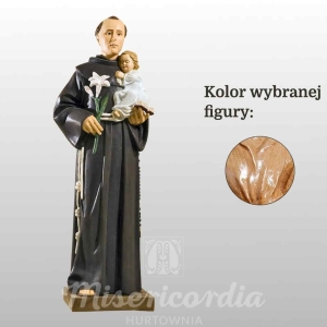 ŚW. ANTONI Z PADWY 105CM DREWNO (702)