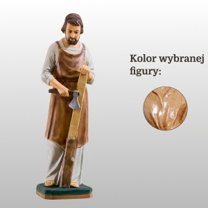 ŚW. JÓZEF RZEMIEŚLNIK 80CM DREWNO (757)