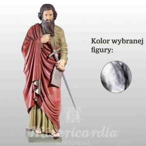 ŚW. PAWEŁ 115CM SREBRNY (787)