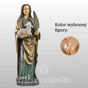 ŚW. AGNIESZKA 110CM DREWNO (820)