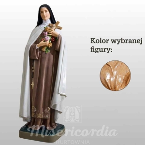 ŚW. TERESA OD DZIECIĄTKA JEZUS 150CM DREWNO (850)