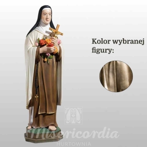 ŚW. TERESA OD DZIECIĄTKA JEZUS 102CM ZŁOTY (851)