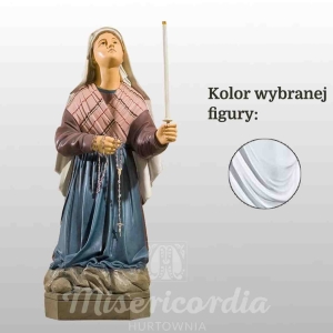 ŚW. BERNADETA 60CM BIAŁY (861)