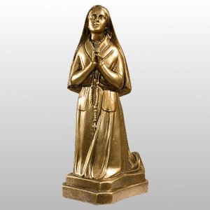 ŚW. BERNADETA 26CM WŁOSKIE ZŁOTO (862)