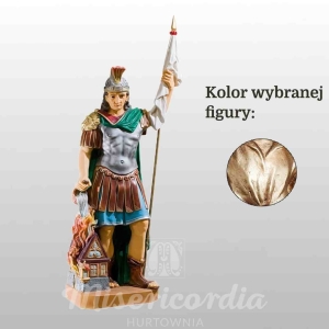 ŚW. FLORIAN 110CM WŁOSKIE ZŁOTO (871)