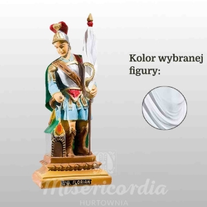 ŚW. FLORIAN 30CM BIAŁY (873)