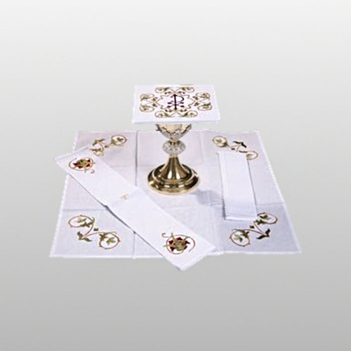 BIELIZNA KIELICHOWA ZŁOTY CZERWONY HAFT (5076)