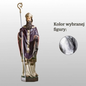 ŚW. MIKOŁAJ 105CM SREBRNY (900)