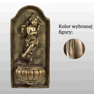 MISA Z TRĄBKĄ 22x48CM ZŁOTY (947)