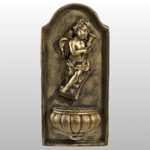 MISA Z TRĄBKĄ 22x48CM WŁOSKIE ZŁOTO (947)