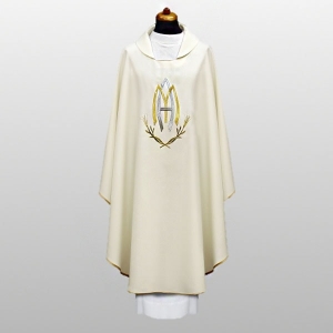 ORNAT MARYJNY KREMOWY (1-183)