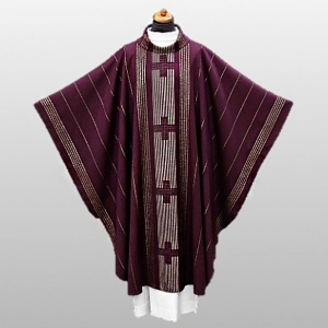 ORNAT RĘCZNIE TKANY BORDOWY (2-501)