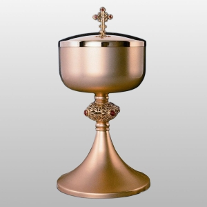 PUSZKA Z KAMIENIAMI h - 29 cm, Ø czaszy 14 cm, (51593)