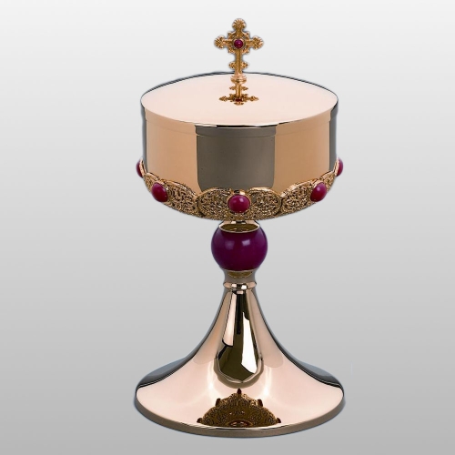 PUSZKA Z KAMIENIAMI h - 30 cm, O czaszy 14 cm, (51661)