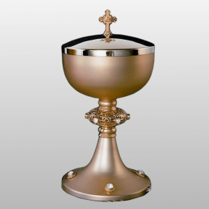 PUSZKA Z KAMIENIAMI h - 24 cm, Ø czaszy 12 cm, (51675)