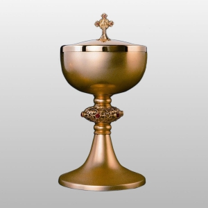 PUSZKA Z KAMIENIAMI h - 24 cm, Ø czaszy 12 cm, (51677)