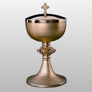 PUSZKA Z KAMIENIAMI h - 24 cm, Ø czaszy 12 cm, (51684)