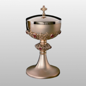 PUSZKA Z KAMIENIAMI h - 24 cm, Ø czaszy 12 cm, (51685)