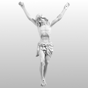 KORPUS CHRYSTUSA 100 CM BIAŁY (163)