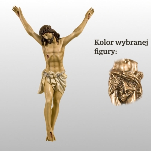 KORPUS CHRYSTUSA 100 CM ZŁOTY (163)