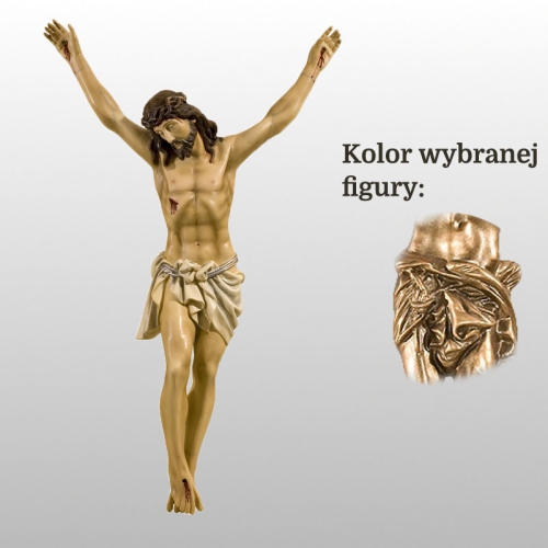 KORPUS CHRYSTUSA 100 CM ZŁOTY (163)