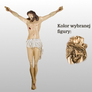 KORPUS CHRYSTUSA 125 CM ZŁOTY (162)