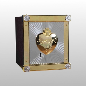 TABERNAKULUM SERCE ( 33 x 30 x 30 CM )