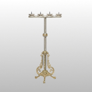 LICHTARZ CZTERY ŚWIECE 100 CM (52281)