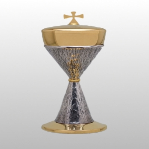 PUSZKA POZŁACANA CYZELOWANA 27CM (52318)